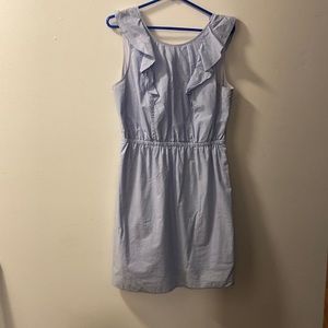 J Crew Ruffle Dress with lining